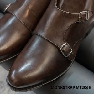 Giày da nam Boot kiểu Double Monkstrap MT2065 003