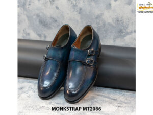 Giày da nam không dây cao cấp Double Monkstrap MT2066 005
