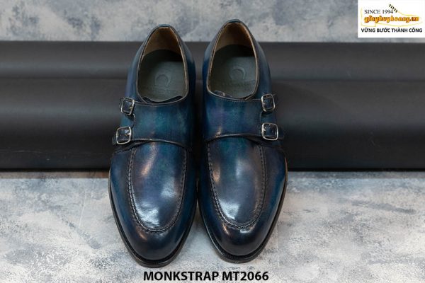 Giày da nam không dây cao cấp Double Monkstrap MT2066 004