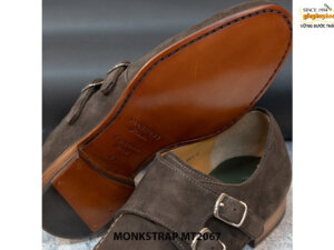 Giày da lộn nam hai khoá Double Monkstrap MT2067 006