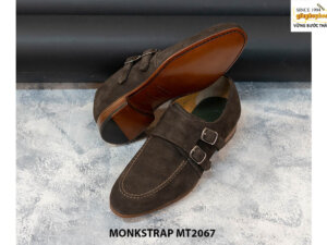 Giày da lộn nam hai khoá Double Monkstrap MT2067 005