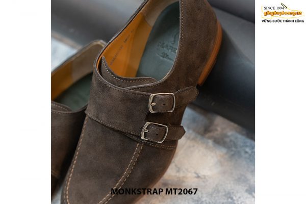 Giày da lộn nam hai khoá Double Monkstrap MT2067 004