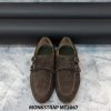 Giày da lộn nam hai khoá Double Monkstrap MT2067 001