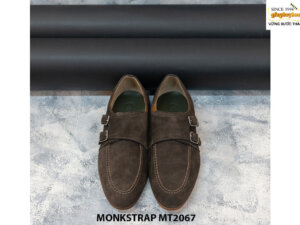 Giày da lộn nam hai khoá Double Monkstrap MT2067 001