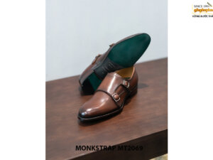 Giày da nam thủ công handmade Double Monkstrap MT2069 007