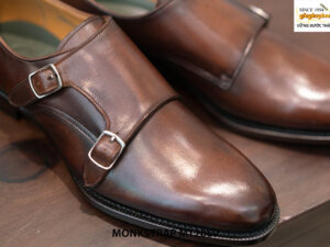 Giày da nam thủ công handmade Double Monkstrap MT2069 006