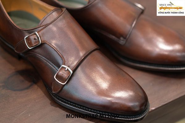 Giày da nam thủ công handmade Double Monkstrap MT2069 006