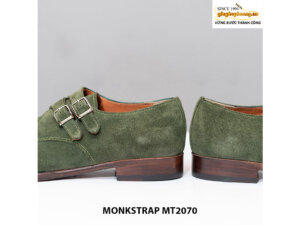 Giày da lộn nam thiết kế độc đáo Double Monkstrap MT2070 005