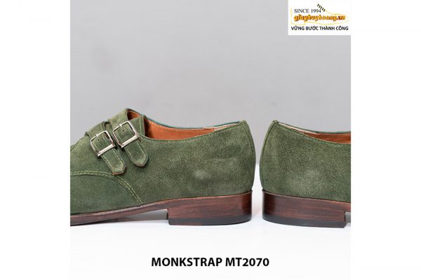 Giày da lộn nam thiết kế độc đáo Double Monkstrap MT2070 005