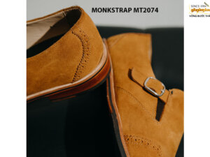 Giày da lộn nam Single Monkstrap MT2074 005