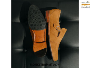 Giày da lộn nam Single Monkstrap MT2074 003