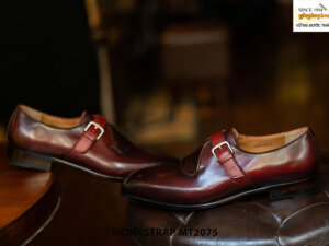 Giày da nam hàng hiệu cao cấp Monkstrap MT2075 005