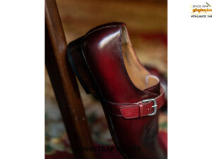 Giày da nam hàng hiệu cao cấp Monkstrap MT2075 004