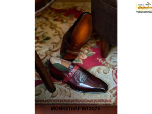 Giày da nam hàng hiệu cao cấp Monkstrap MT2075 003