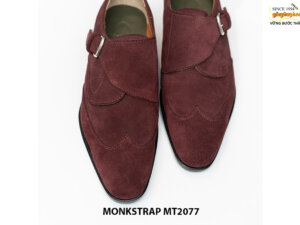 Giày da lộn nam cao cấp thiết kế đẹp Monkstrap MT2077 003