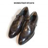 Giày da nam cao cấp đánh màu thủ công Monkstrap MT2078 001
