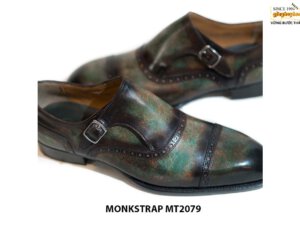 Giày da nam không dây một khoá Monkstrap MT2079 003