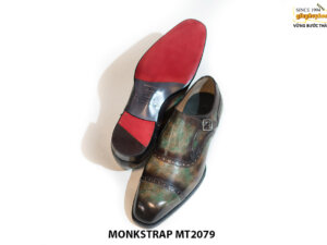 Giày da nam không dây một khoá Monkstrap MT2079 002