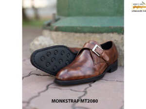 Giày da nam phong cách da đóm Monkstrap MT2080 005