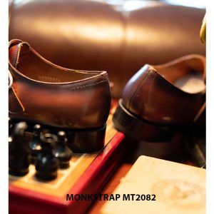 Giày da nam thiết kế táo bạo Single Monkstrap MT2082 004