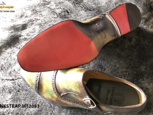 Giày da nam đế khâu cao cấp Single Monkstrap MT2083 004