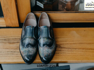 Giày lười nam chỉ cần xỏ là đi Penny Loafer LF2074 001