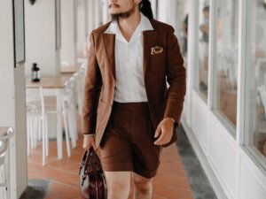 Giày lười nam cao cấp đế khâu Penny Loafer LF2075 002