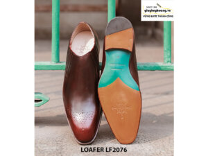 Giày lười nam thiết kế thun co giãn Loafer LF2076 004