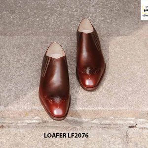 Giày lười nam thiết kế thun co giãn Loafer LF2076 003