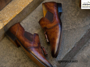 Giày lười nam cao cấp thủ công tassel Loafer LF2077 005