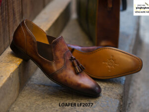 Giày lười nam cao cấp thủ công tassel Loafer LF2077 003