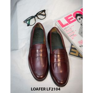 Giày lười nam cao cấp hàng hiệu Penny Loafer LF2104 002