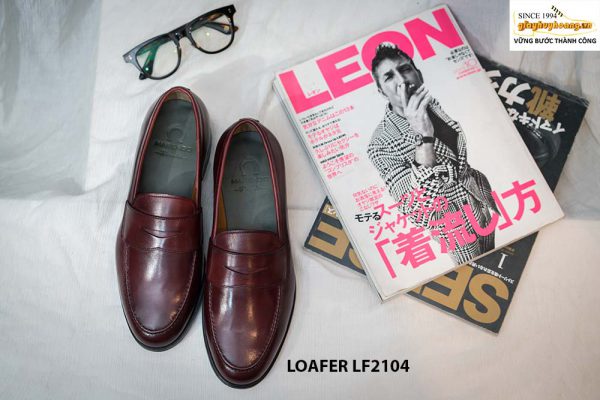 Giày lười nam cao cấp hàng hiệu Penny Loafer LF2104 001