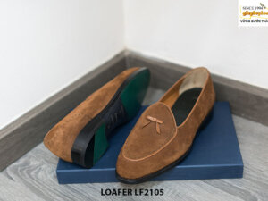 Giày lười nam da lộn cao cấp Loafer LF2105 004
