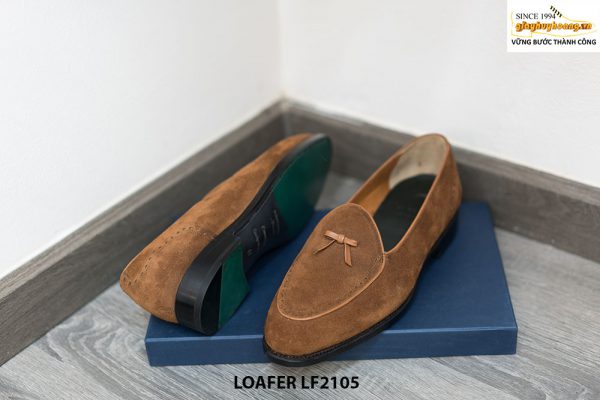 Giày lười nam da lộn cao cấp Loafer LF2105 004