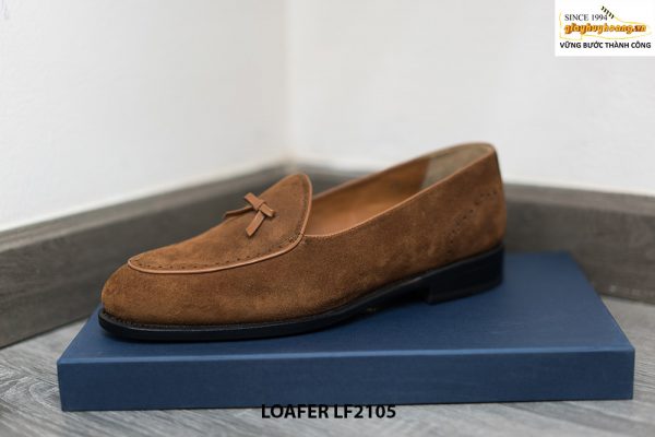 Giày lười nam da lộn cao cấp Loafer LF2105 003