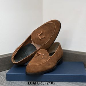 Giày lười nam da lộn cao cấp Loafer LF2105 002