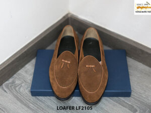 Giày lười nam da lộn cao cấp Loafer LF2105 001