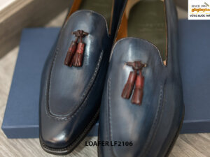 Giày da bò lười nam Penny Loafer LF2106 003