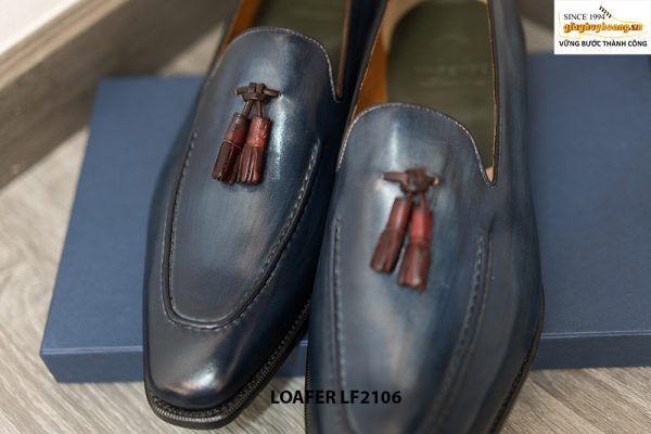 Giày da bò lười nam Penny Loafer LF2106 003