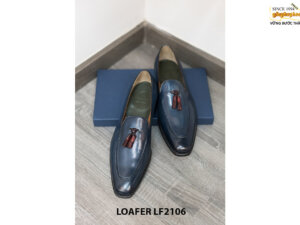 Giày da bò lười nam Penny Loafer LF2106 001