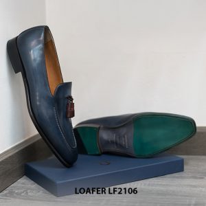 Giày da bò lười nam Penny Loafer LF2106 002