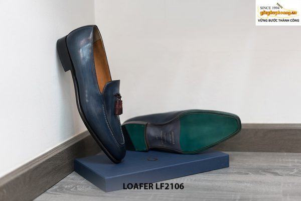 Giày da bò lười nam Penny Loafer LF2106 002