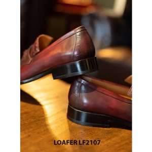 Giày da lười nam chuông đặc biệt Tassel Loafer LF2107 006