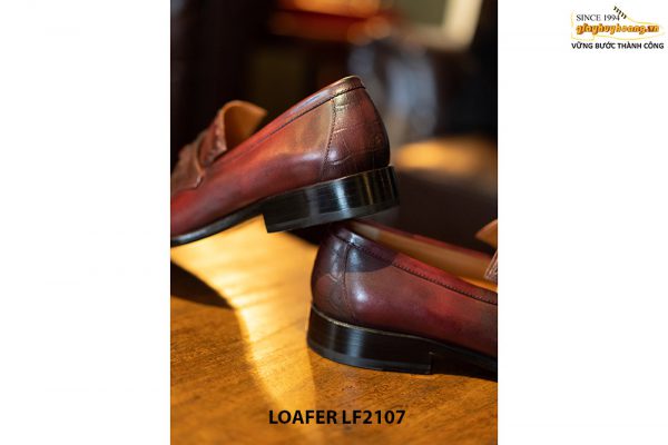 Giày da lười nam chuông đặc biệt Tassel Loafer LF2107 006