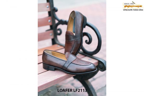 Giày lười nam hàng hiệu chính hãng Penny Loafer LF2113 004