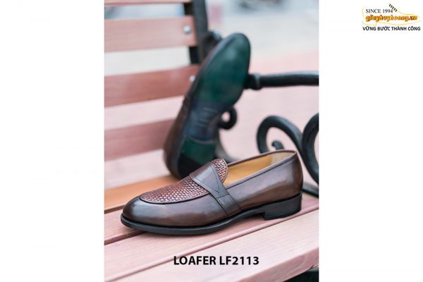 Giày lười nam hàng hiệu chính hãng Penny Loafer LF2113 003