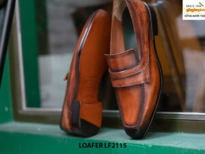 Giày da lười nam thời trang trẻ Penny Loafer LF2115 004
