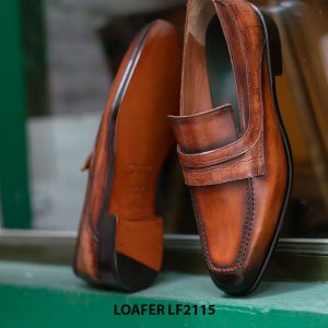 Giày da lười nam thời trang trẻ Penny Loafer LF2115 004