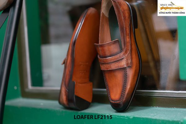 Giày da lười nam thời trang trẻ Penny Loafer LF2115 004